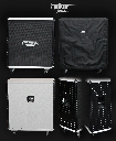 Mesa Boogie 4x12 Straight Cabinet White Bronco Diamond Black Plate Sides Custom Order NEW