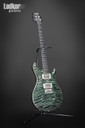 2006 PRS Private Stock Custom 24 Midnight Green Knaggs White Gold Birds Outlines NOS