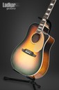 Fender Kingman Elvis Presley ASCE Drednought Acoustic Electric 3 Tone Sunburst NEW