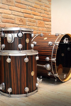 DW Collectors Exotic Macassar Shell Pack Drums