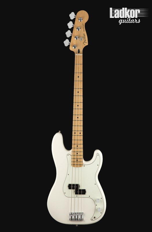 Fender Player Precision Bass Polar White Maple NEW