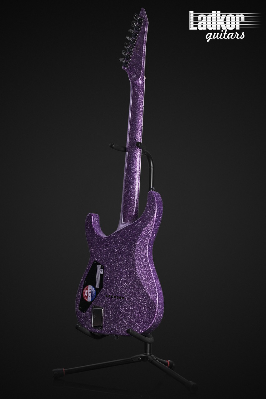 ESP E-II Horizon NT-7B Hipshot Purple Sparkle 7 String Baritone 