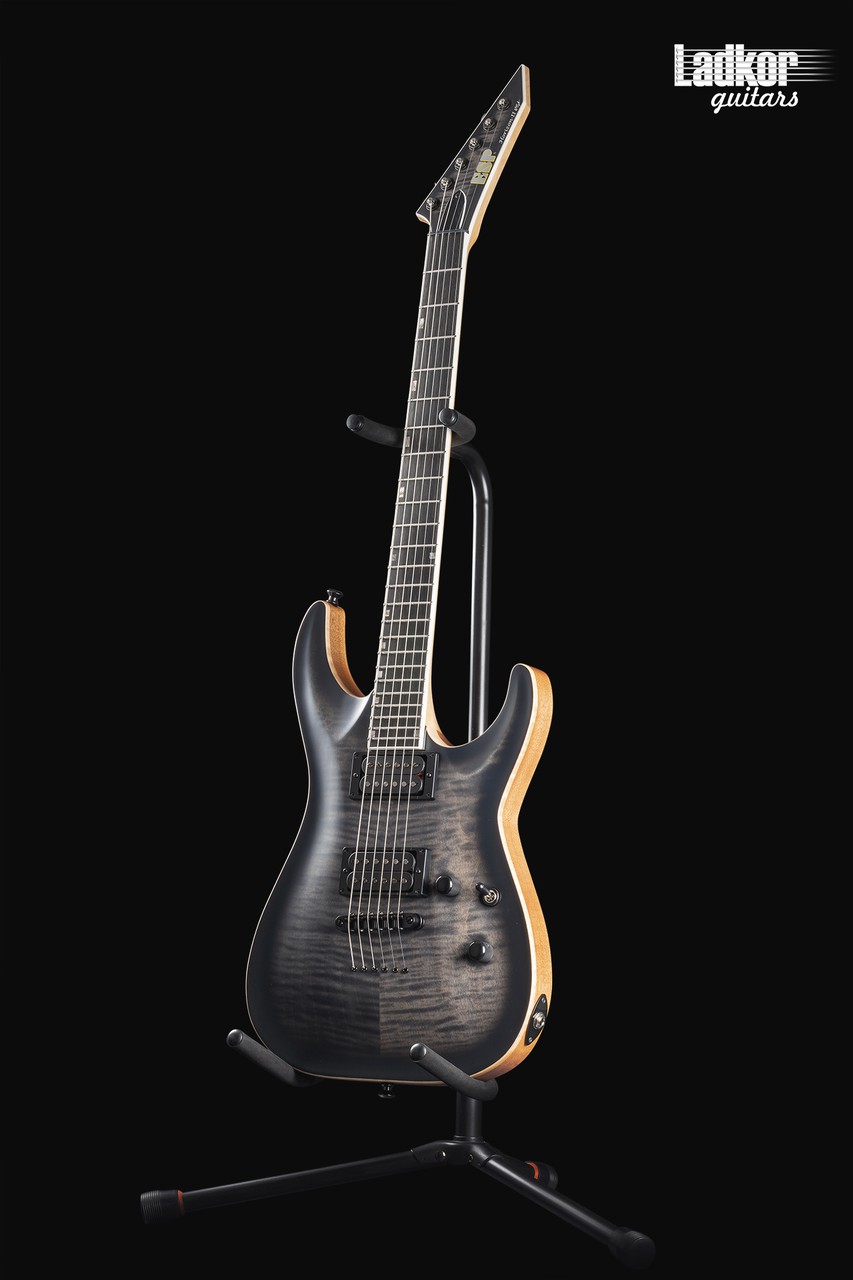 ESP USA Horizon II Satin Flame Maple Top See Thru Black Sunburst NEW