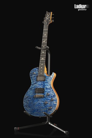 2024 PRS Mark Tremonti Stoptail Wood Library 10 Top Quilt Faded Blue Jean Mahogany Neck Hand Selected Ebony NEW