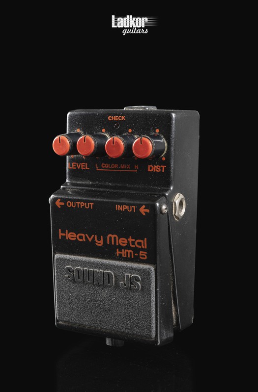 Sound JS HM-5 Heavy Metal RARE Vintage Pedal