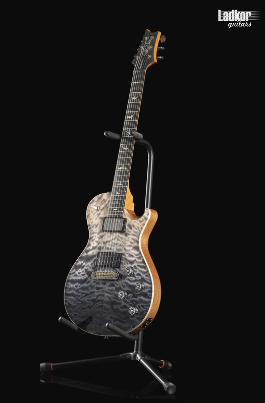 2024 PRS Mark Tremonti Stoptail Wood Library 10 Top Quilt Gray Black Fade Mahogany Neck Hand Selected Ebony NEW