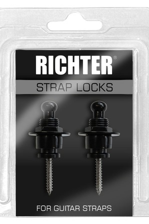 Richter Strap Lock Set Black 1765