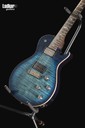 2024 PRS Mark Tremonti Stoptail Wood Library 10 Top Flame Cobalt Blue Rosewood Neck Hand Selected Ziricote NEW