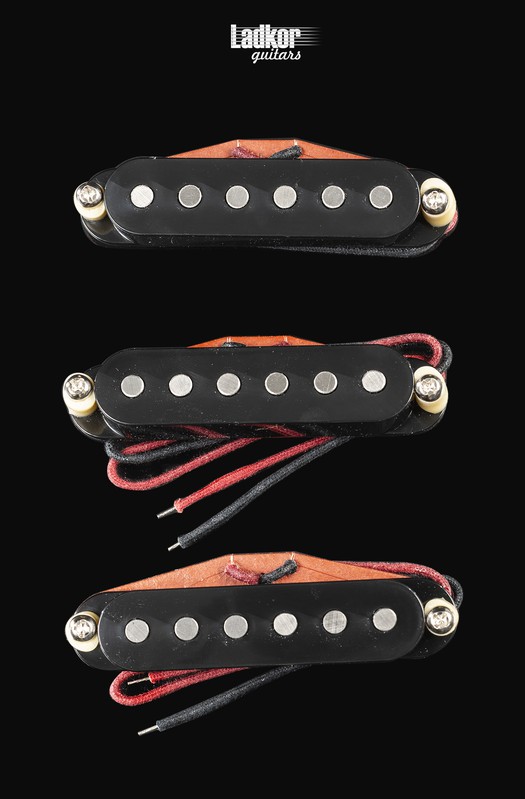 Bare Knuckle True Grit Strat Single Coil Set Black