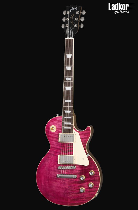 Gibson Les Paul Standard 60s Figured Top Custom Color Translucent Fuchsia NEW