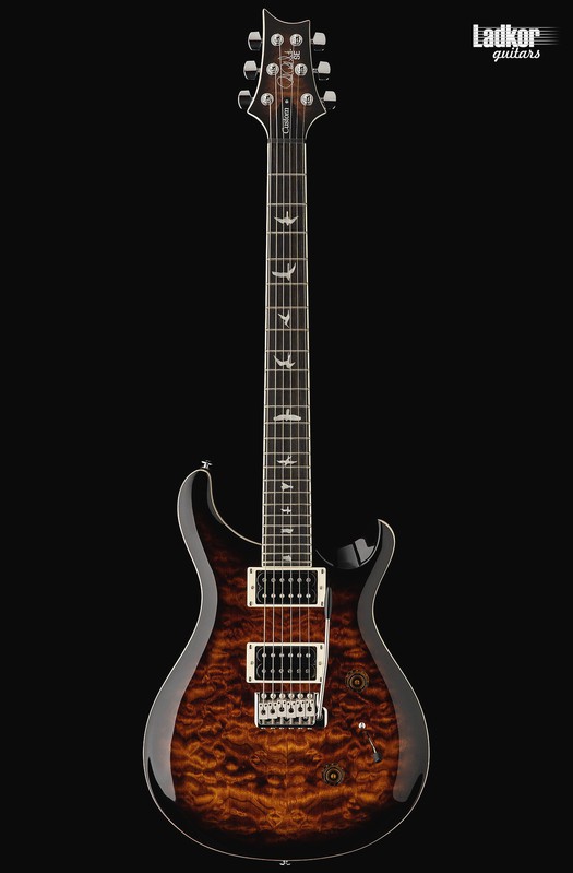 PRS SE Custom 24 Quilt Black Gold Burst NEW