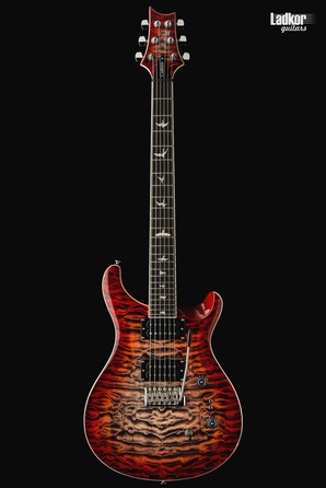 PRS SE Custom 24-08 Quilt Charcoal Cherry Burst NEW