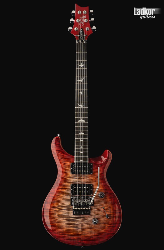 PRS SE Custom 24 Floyd Charcoal Cherry Burst NEW