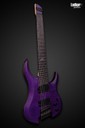 Legator G7FSS Purple Flame Maple Ghost Satin Headless Fanned Fret Multi-Scale 7 String Super Shred Series NEW