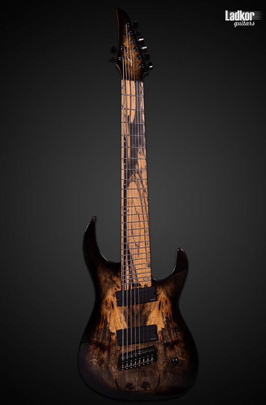 Legator N7FOD Jupiter Burst Ninja Fanned Fret Multiscale 7 String Overdrive Series Palemoon Ebony NEW