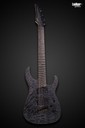 Legator N7FSS Black Quilt Maple Ninja Satin Fanned Fret Multi-Scale 7 String Super Shred Series NEW