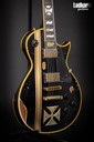 2009 ESP Iron Cross Distressed Black James Hetfield Signature Metallica 1 Of 100 Limited Edition